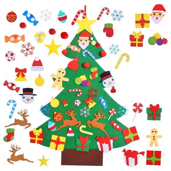 christmas decorations children's felt tree set with 36pcs ornaments diy home wall hanging craft kits for
christmas decorations children's felt tree set with 36pcs ornaments diy home wall hanging craft kits for