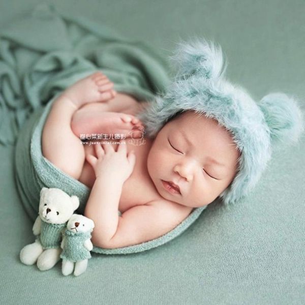 2pcs newborn pgraphy props baby knitted hat+bear doll baby p cap cloth toy pgraphy studio accessories, Yellow
2pcs newborn pgraphy props baby knitted hat+bear doll baby p cap cloth toy pgraphy studio accessories, Yellow