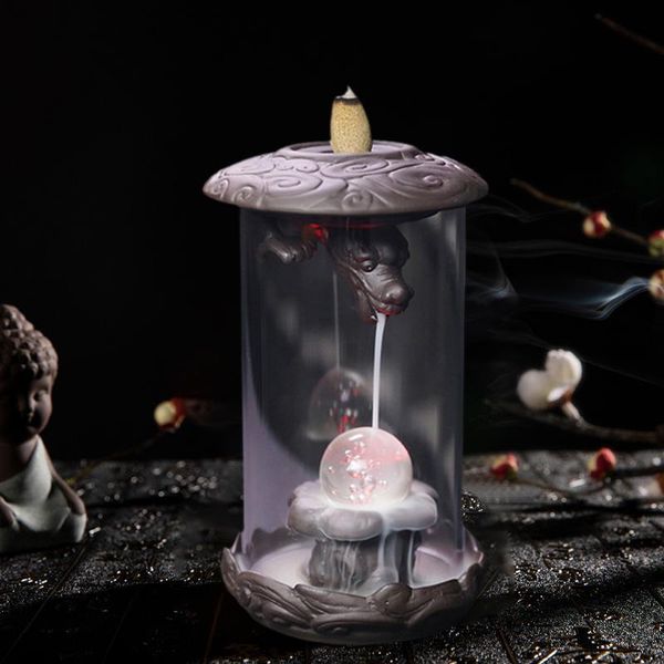 fragrance lamps creative dragon incense burner living room decor holder feng shui decoration smoke censer stress fatigue relief
fragrance lamps creative dragon incense burner living room decor holder feng shui decoration smoke censer stress fatigue relief