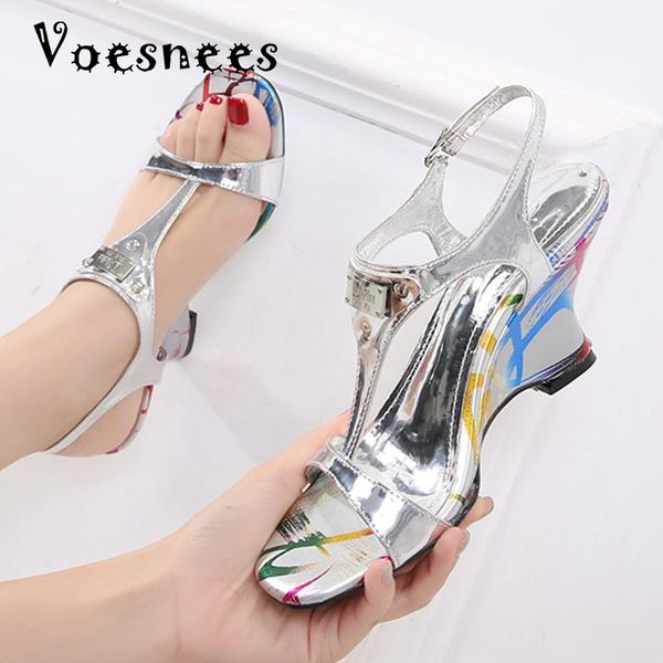 voesnees heels sandals 2021 summer new women's shoes ankle strap t-belt wedges heels 7cm10cm female color matching party, Black
voesnees heels sandals 2021 summer new women's shoes ankle strap t-belt wedges heels 7cm10cm female color matching party, Black