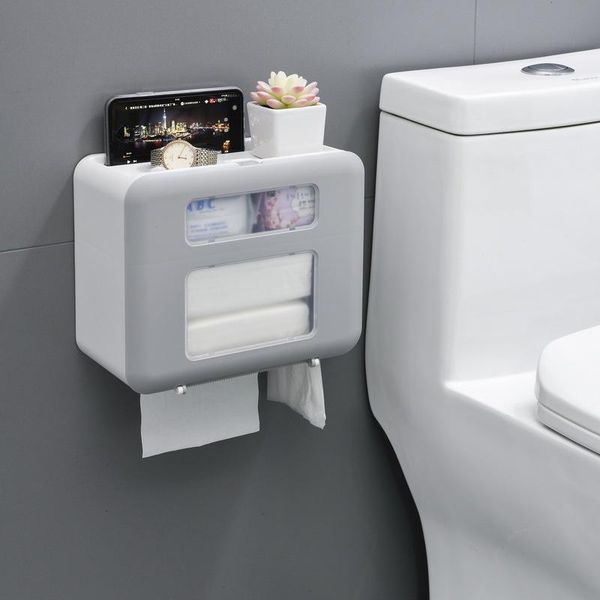 toilet paper holders waterproof double layer dispenser holder wall mounted plastic tissue box bathroom product supplies
toilet paper holders waterproof double layer dispenser holder wall mounted plastic tissue box bathroom product supplies