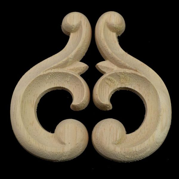 decorative objects & figurines 8x5cm wood appliques unpainted oak carved flower onlay decal corner applique for furniture door decor craft
decorative objects & figurines 8x5cm wood appliques unpainted oak carved flower onlay decal corner applique for furniture door decor craft
