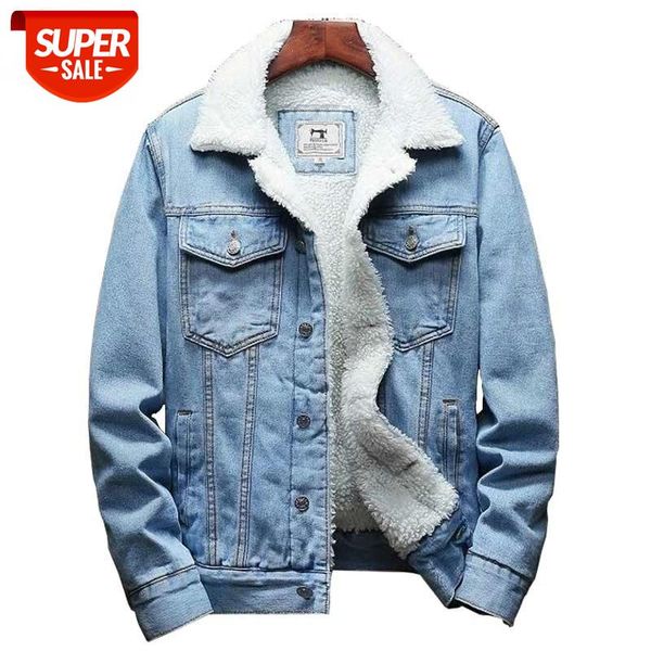 2020 Brand Solid Color Men's Casual Denim Jacket Winter Warm Fleece Men Jean Jacket Coat Plus Size S-6XL Outwear Male Cowboy #zH3i, Black;brown
2020 Brand Solid Color Men's Casual Denim Jacket Winter Warm Fleece Men Jean Jacket Coat Plus Size S-6XL Outwear Male Cowboy #zH3i, Black;brown