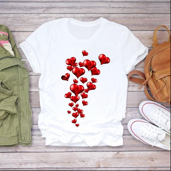 women love printing valentine short sleeve 90s cute print lady t shirts womens graphic t shirt female tee t shirt, White
women love printing valentine short sleeve 90s cute print lady t shirts womens graphic t shirt female tee t shirt, White