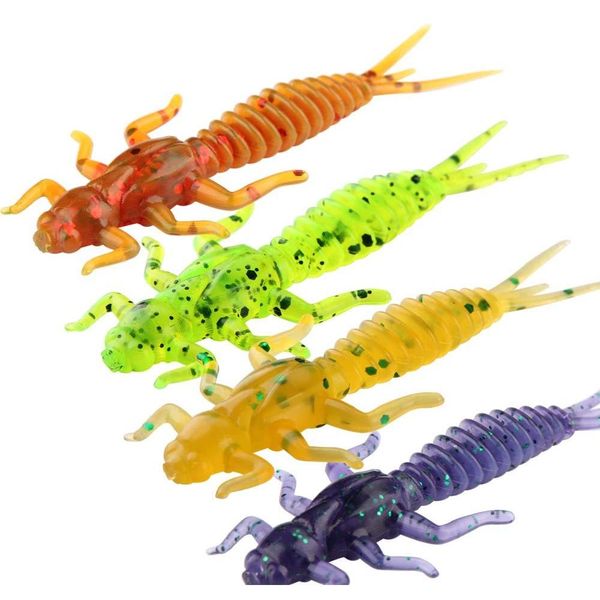 50pcs/lot soft larva fishing lure 60mm 1.4g dragonfly larva worm freshwater fishing bait lifelike sile drago jllpyj outbag2007
50pcs/lot soft larva fishing lure 60mm 1.4g dragonfly larva worm freshwater fishing bait lifelike sile drago jllpyj outbag2007