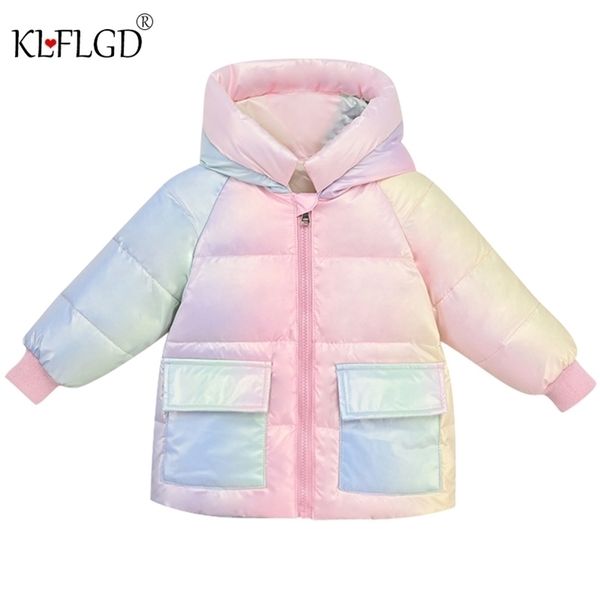 girls rainbow colorful down jacket winter girls baby thickened plush colorful waterproof hooded cotton jacket 211025, Blue;gray
girls rainbow colorful down jacket winter girls baby thickened plush colorful waterproof hooded cotton jacket 211025, Blue;gray