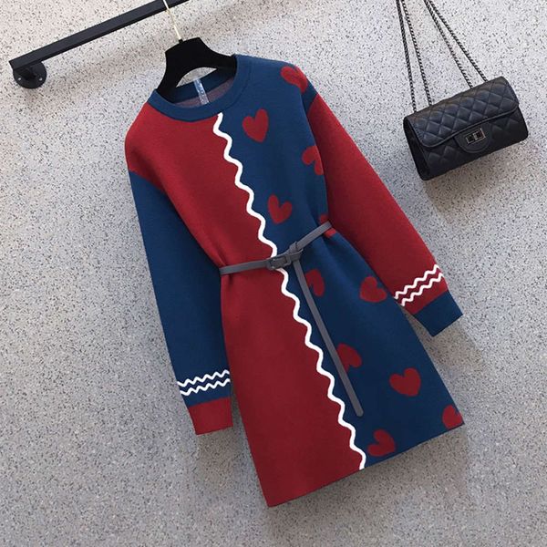 large women's clothing autumn and winter 2020 new style fat mm show thin age reduce cover belly french bottom with knitted dress, Black;gray
large women's clothing autumn and winter 2020 new style fat mm show thin age reduce cover belly french bottom with knitted dress, Black;gray