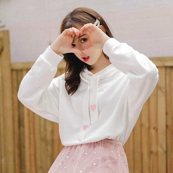 women's hoodies & sweatshirts autumn fashion female love embroidery loose fleece long sleeve cute girls white pink sweatshirt, Black
women's hoodies & sweatshirts autumn fashion female love embroidery loose fleece long sleeve cute girls white pink sweatshirt, Black
