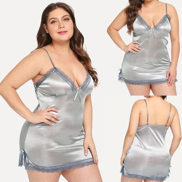 plus size womens sleepwear lingerie nightdress ladies underwear satin sling sleepwear pijama mujer algodon verano 2019 #w, Black;red
plus size womens sleepwear lingerie nightdress ladies underwear satin sling sleepwear pijama mujer algodon verano 2019 #w, Black;red