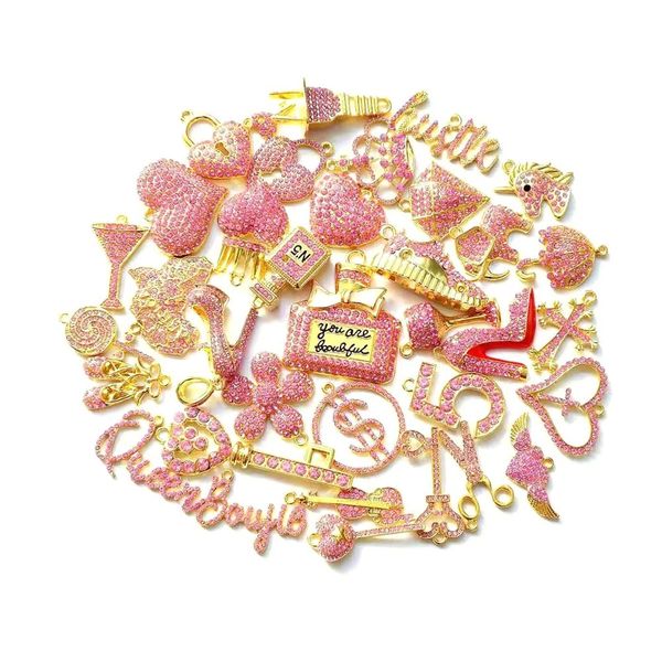 35pcs alloy light pink rhinestone mixed fashion charms picked at random fit for women's diy jewelry accessories f9, Bronze;silver
35pcs alloy light pink rhinestone mixed fashion charms picked at random fit for women's diy jewelry accessories f9, Bronze;silver