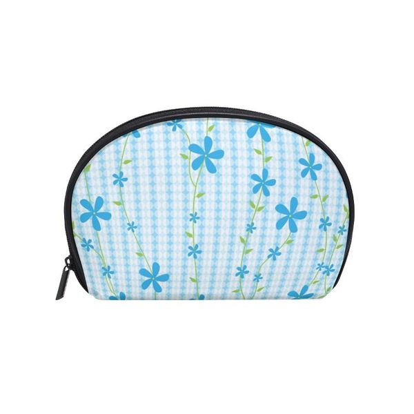 fengju multifuncition shell cosmetic bag purse half moon hanging travel toiletry pouch for girls woman blue flowers
fengju multifuncition shell cosmetic bag purse half moon hanging travel toiletry pouch for girls woman blue flowers