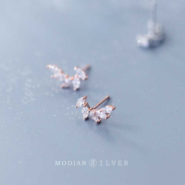 sparkling rhombus clear zircon feather stud earrings 100% real 925 sterling silver rose gold color jewelry for women 210707, Golden;silver
sparkling rhombus clear zircon feather stud earrings 100% real 925 sterling silver rose gold color jewelry for women 210707, Golden;silver