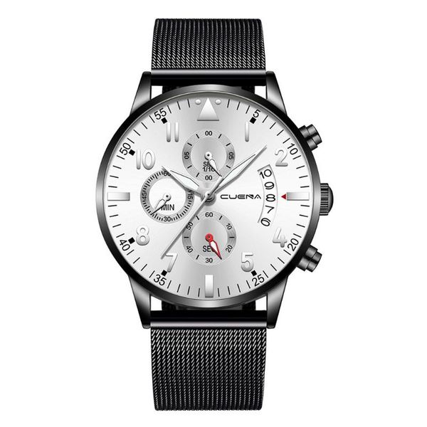 wristwatches 2021 men stainless steel luxury military analog sport quartz mens wrist watch vintage black relojes digitales para, Slivery;brown
wristwatches 2021 men stainless steel luxury military analog sport quartz mens wrist watch vintage black relojes digitales para, Slivery;brown
