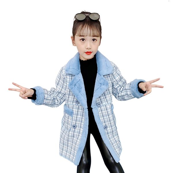 2021 new winter wool jackets long coat for teenage girls teen autumn rabbit hair outerwear children plaid jacket 4-14 years 2j5n, Blue;gray
2021 new winter wool jackets long coat for teenage girls teen autumn rabbit hair outerwear children plaid jacket 4-14 years 2j5n, Blue;gray