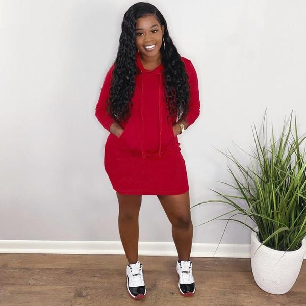 casual dresses echoine winter women hoodes mini dress auutmn hoodies streetwear with pocket, Black;gray
casual dresses echoine winter women hoodes mini dress auutmn hoodies streetwear with pocket, Black;gray