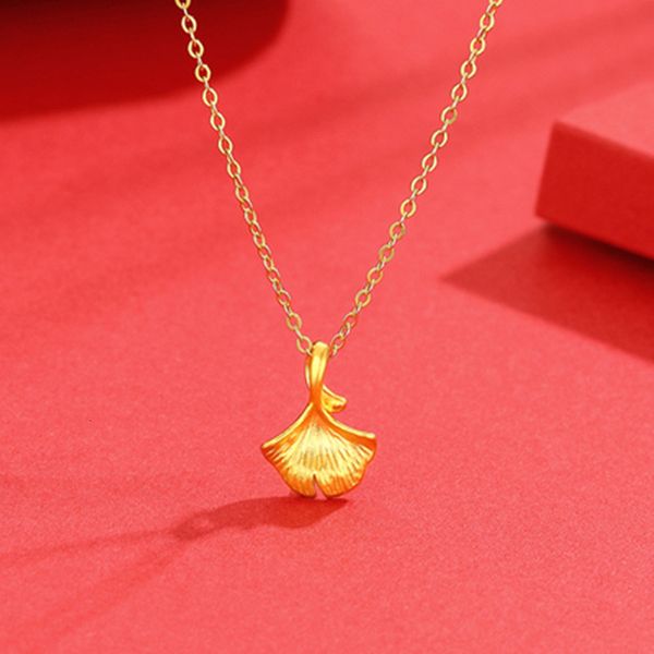 necklac 3d hard 999 gold gingko leaf pendant clavicle necklace women's live chain, Silver
necklac 3d hard 999 gold gingko leaf pendant clavicle necklace women's live chain, Silver