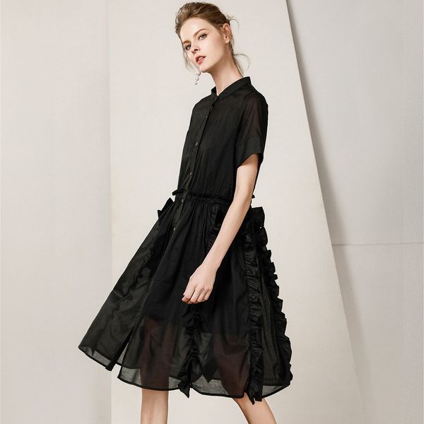 2021 new women summer chiffon casual short sleeve a-line midi boho party o-neck sun vestidos n0ms, Black;gray
2021 new women summer chiffon casual short sleeve a-line midi boho party o-neck sun vestidos n0ms, Black;gray