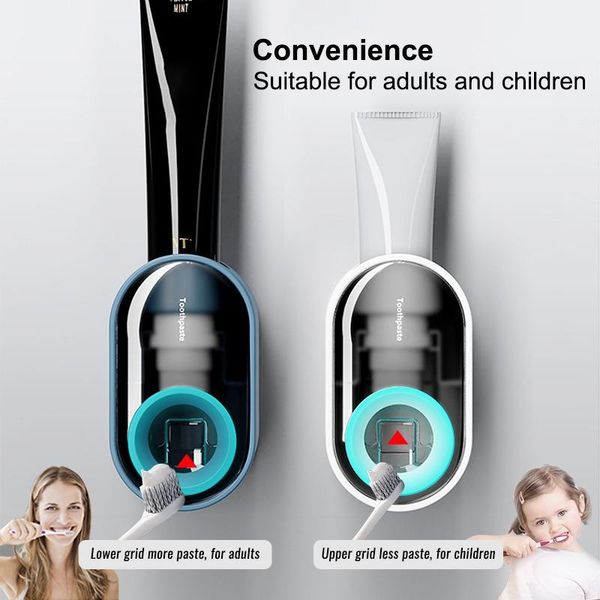 hooks & rails creative wall mount automatic toothpaste dispenser bathroom accessories waterproof lazy squeezer toothbrush holder
hooks & rails creative wall mount automatic toothpaste dispenser bathroom accessories waterproof lazy squeezer toothbrush holder