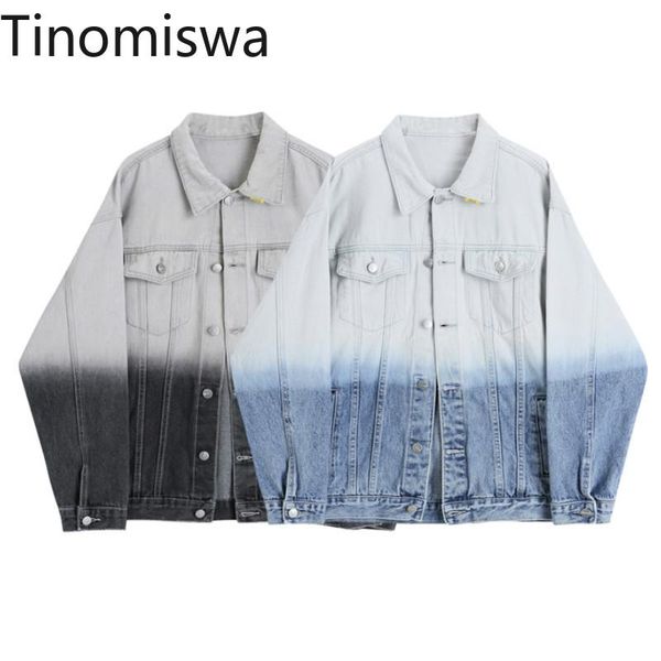 women's jackets tinomiswa single breasted denim spring 2021 fashion turn down collar long sleeve lady streetwear loose casual, Black;brown
women's jackets tinomiswa single breasted denim spring 2021 fashion turn down collar long sleeve lady streetwear loose casual, Black;brown