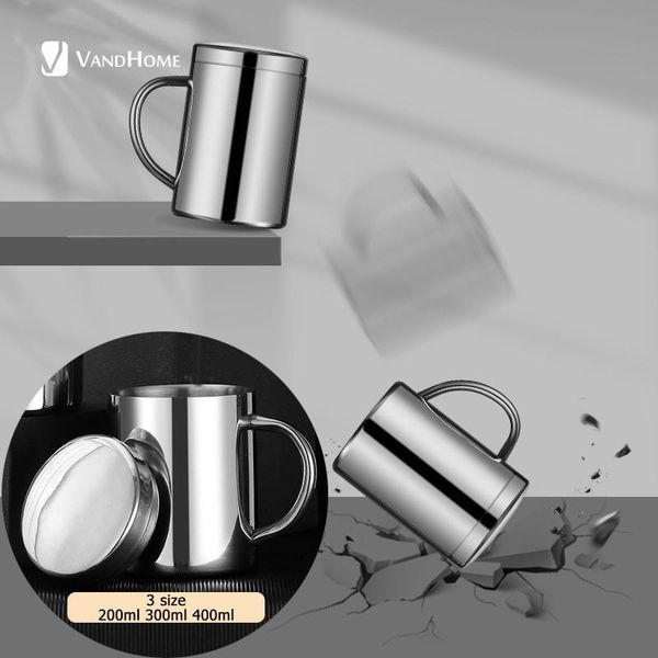 mugs vandhome coffee cup leak-proof double layer mug 18/8 stainless steel milk tea water with lid kitchen drinkware
mugs vandhome coffee cup leak-proof double layer mug 18/8 stainless steel milk tea water with lid kitchen drinkware