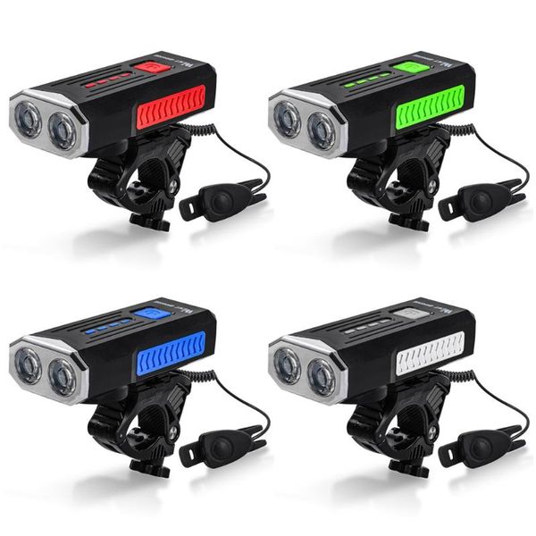 west biking bicycle light 1000lm usb rechargeable bike headlight 360 rotatable waterproof led front head lamp horn
west biking bicycle light 1000lm usb rechargeable bike headlight 360 rotatable waterproof led front head lamp horn