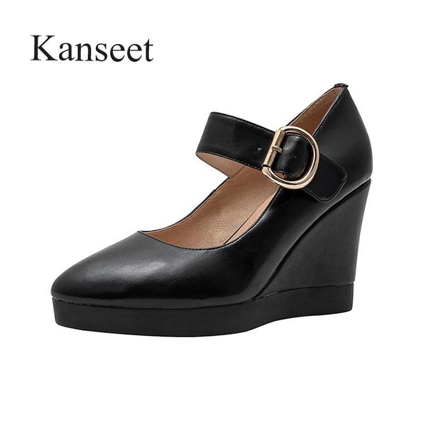 dress shoes kanseet fashion wedges genuine leather 2021 women pumps spring autumn buckle pointed toe high heels office black female
dress shoes kanseet fashion wedges genuine leather 2021 women pumps spring autumn buckle pointed toe high heels office black female