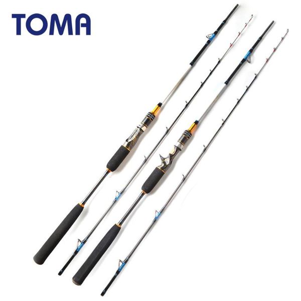 toma 1.8m 1.98m 2.1m sea boat jigging fishing rod carbon fiber spinning baitcasting mh lure weigh 50-180g saltwater fishing rod
toma 1.8m 1.98m 2.1m sea boat jigging fishing rod carbon fiber spinning baitcasting mh lure weigh 50-180g saltwater fishing rod