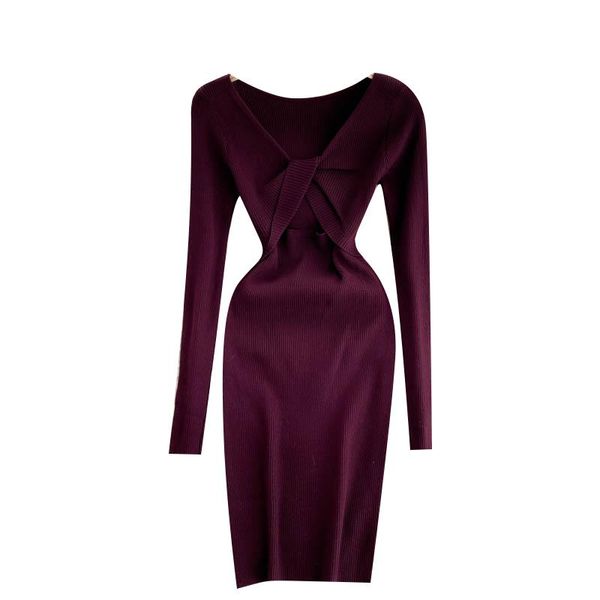 casual dresses 2021 hollow knit dress twisted stretch slim autumn women's tight party ladies elegant vestidos, Black;gray
casual dresses 2021 hollow knit dress twisted stretch slim autumn women's tight party ladies elegant vestidos, Black;gray