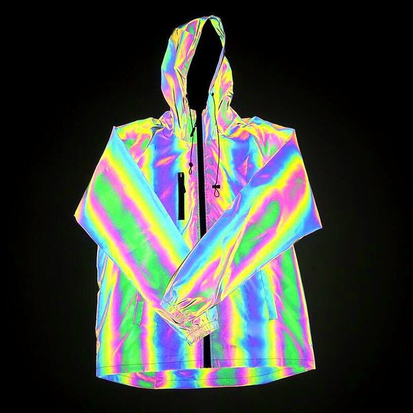 men working reflective jacket training european and american fashion rainbow night running reflect hoodie coat large size, Black;brown
men working reflective jacket training european and american fashion rainbow night running reflect hoodie coat large size, Black;brown
