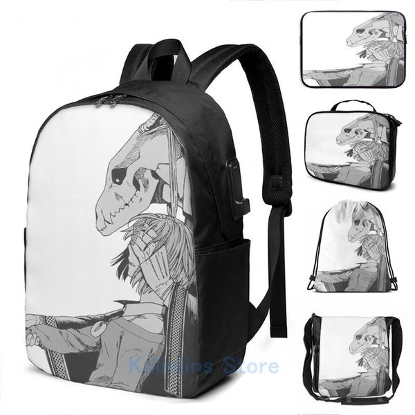 backpack funny graphic print the ancient magus bride x2 usb charge men school bags women bag travel laptop
backpack funny graphic print the ancient magus bride x2 usb charge men school bags women bag travel laptop