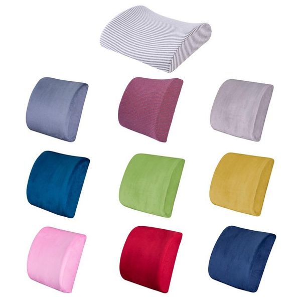 cushion/decorative pillow soft memory foam lumber support back massager waist cushion for car chair home office
cushion/decorative pillow soft memory foam lumber support back massager waist cushion for car chair home office