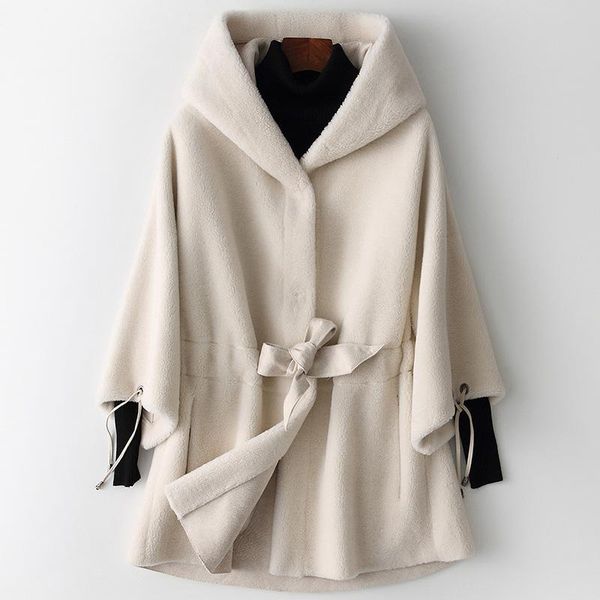 women's fur & faux simple wool hooded cashmere thick warm jacket autumn winter fashion slim coat short leisure bawing half sleeves, Black
women's fur & faux simple wool hooded cashmere thick warm jacket autumn winter fashion slim coat short leisure bawing half sleeves, Black