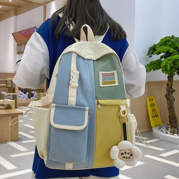 backpack hit color school bag female korean harajuku ulzzang high student lightweight college style
backpack hit color school bag female korean harajuku ulzzang high student lightweight college style