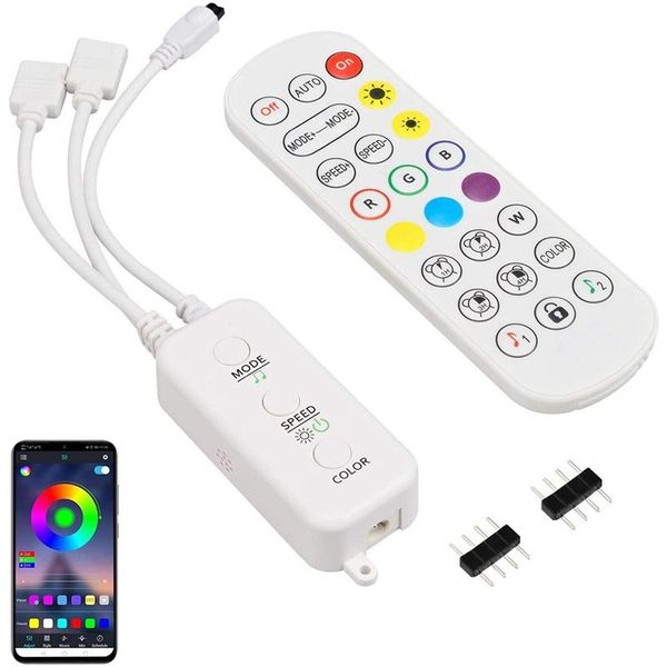 controllers led strip lights controller, bluetooth controller with app/ music sync/ir remote,for 4-pin
controllers led strip lights controller, bluetooth controller with app/ music sync/ir remote,for 4-pin
