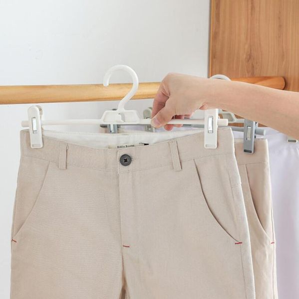 hangers & racks 2 pcs multifunctional closet anti-skid piece hang pants hanger storage shelf with clip for household collection
hangers & racks 2 pcs multifunctional closet anti-skid piece hang pants hanger storage shelf with clip for household collection