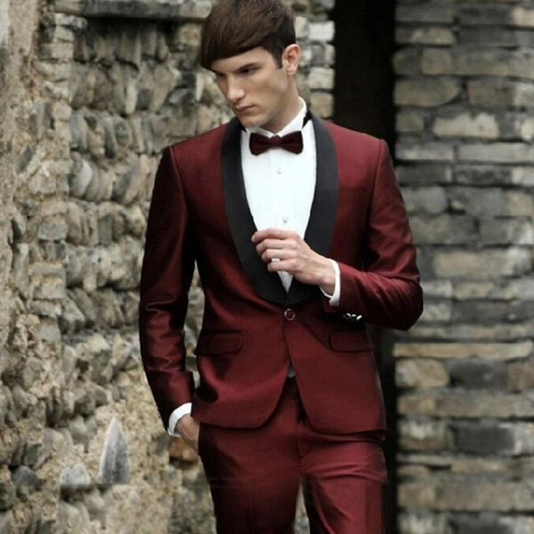 men's suits & blazers custom made burgundy wedding for men suit jacket prom tuxedo slim fit groom tuxedos 2 pieces blazer jacket+pants, White;black
men's suits & blazers custom made burgundy wedding for men suit jacket prom tuxedo slim fit groom tuxedos 2 pieces blazer jacket+pants, White;black