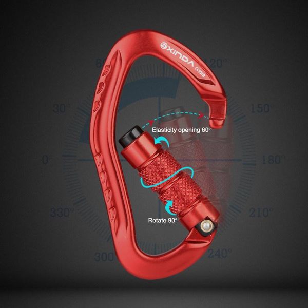 cords, slings and webbing xinda professional rock climbing carabiner 22kn safety pear-shape buckle hiking survival kit protective equipment
cords, slings and webbing xinda professional rock climbing carabiner 22kn safety pear-shape buckle hiking survival kit protective equipment