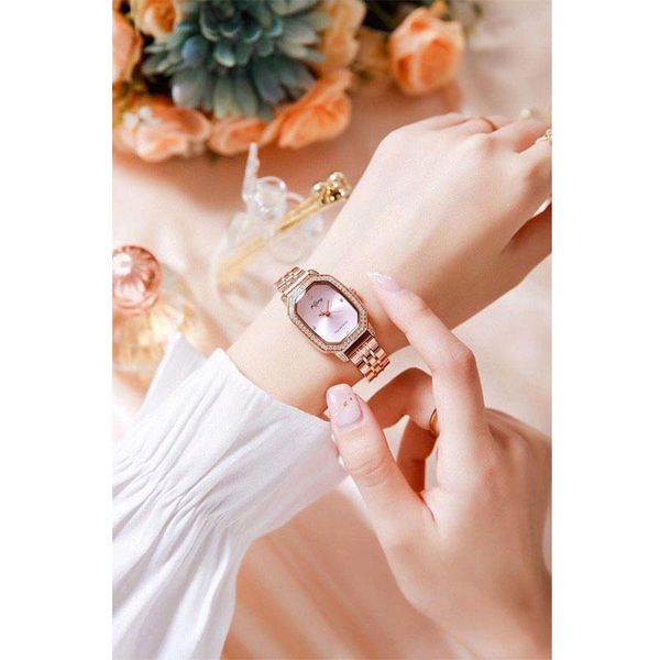 wristwatches italian famous watch women's rose steel band dial inlaid with brick three small needle fashion trend women, Slivery;brown
wristwatches italian famous watch women's rose steel band dial inlaid with brick three small needle fashion trend women, Slivery;brown