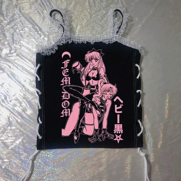 women's tanks & camis kawaii tank gothic punk dark tank street aesthetictank y2k accessories, White
women's tanks & camis kawaii tank gothic punk dark tank street aesthetictank y2k accessories, White