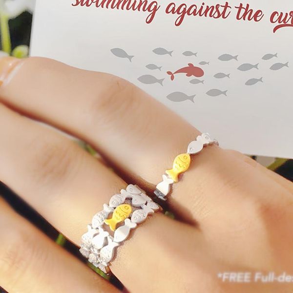 wedding rings simple male female metal open thin ring charm gold silver color for women men dainty fish small engagement, Slivery;golden
wedding rings simple male female metal open thin ring charm gold silver color for women men dainty fish small engagement, Slivery;golden