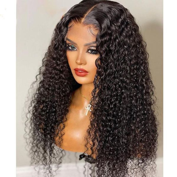 synthetic wigs 26inch long kinky curly lace front wig glueless 13x4 for women with baby hair daily wear180%density, Black
synthetic wigs 26inch long kinky curly lace front wig glueless 13x4 for women with baby hair daily wear180%density, Black