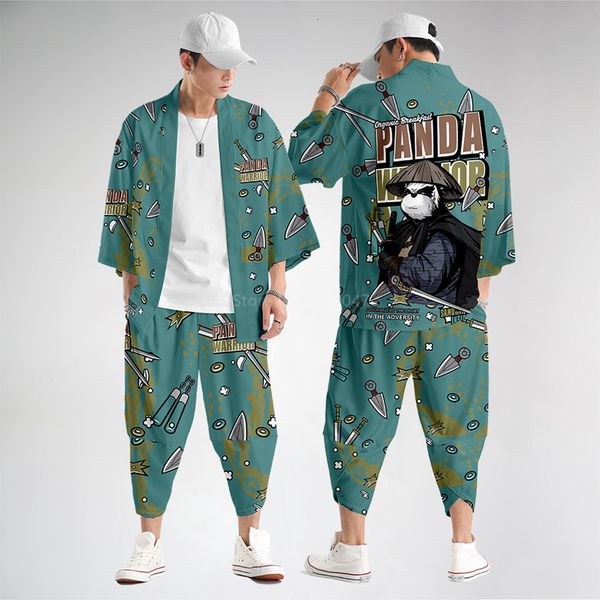2021 new 5 colour japanese streetwear male harajuku loose short sleeve trousers asian traditional leisure printing patterned clothing yg, White;black
2021 new 5 colour japanese streetwear male harajuku loose short sleeve trousers asian traditional leisure printing patterned clothing yg, White;black
