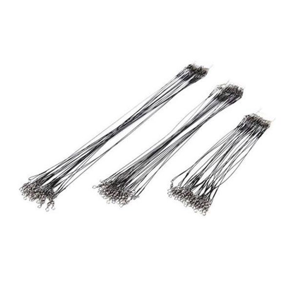 braid line 60pcs 15/20/25cm stainless steel wire leader fishing leash swivel anti-bite leadcore for pike black
braid line 60pcs 15/20/25cm stainless steel wire leader fishing leash swivel anti-bite leadcore for pike black
