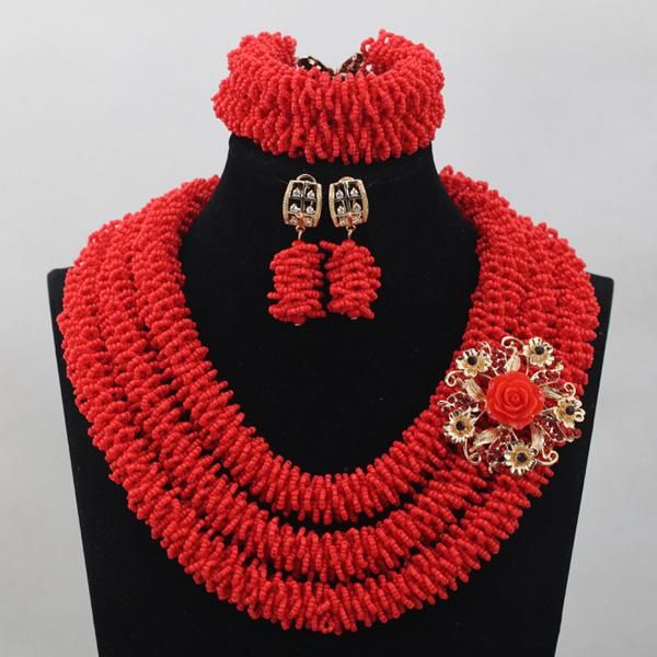 earrings & necklace beautiful orange red broken beads seed african party choker bracelets bracelet set qw676, Silver
earrings & necklace beautiful orange red broken beads seed african party choker bracelets bracelet set qw676, Silver