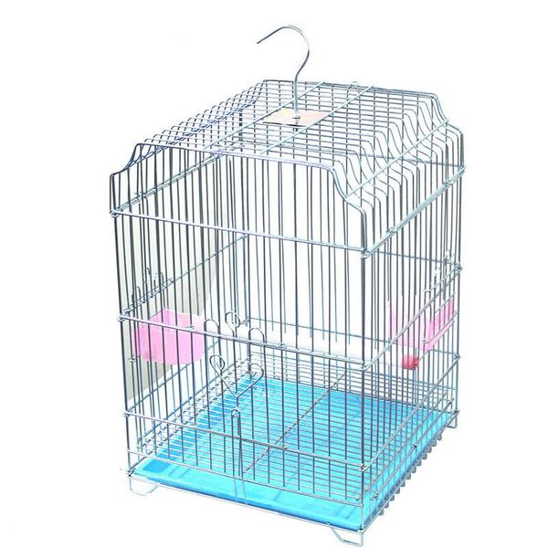 electroplating bold wrought iron parrot cage household stainless steel bird cage portable outdoor zp01031123
electroplating bold wrought iron parrot cage household stainless steel bird cage portable outdoor zp01031123