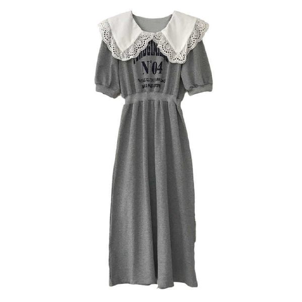 perhaps u women black gray lace peter pan collar dress letter print pufff short sleeve empire knee length dress d2701 210529
perhaps u women black gray lace peter pan collar dress letter print pufff short sleeve empire knee length dress d2701 210529