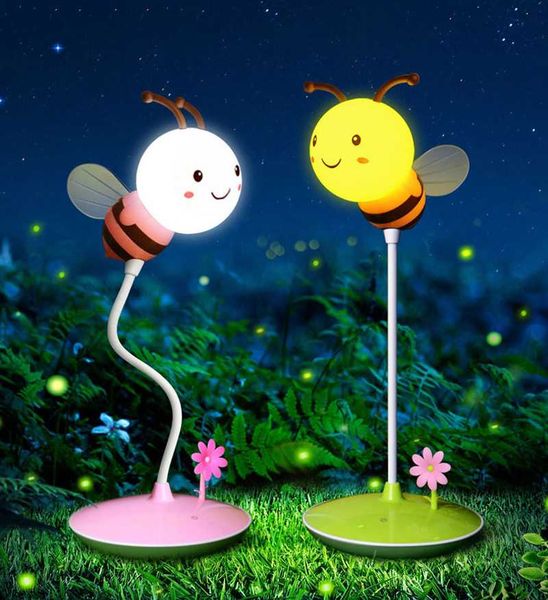 night lights usb charging lamp touch cartoon cute bee dimming reading table for kids bedside baby's room infant gift
night lights usb charging lamp touch cartoon cute bee dimming reading table for kids bedside baby's room infant gift