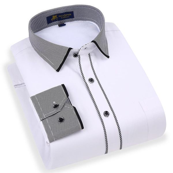 men's fleece long sleeve thick warm velvet dress shirt single patch pocket winter casual regular-fit plaid/striped shirts, White;black
men's fleece long sleeve thick warm velvet dress shirt single patch pocket winter casual regular-fit plaid/striped shirts, White;black