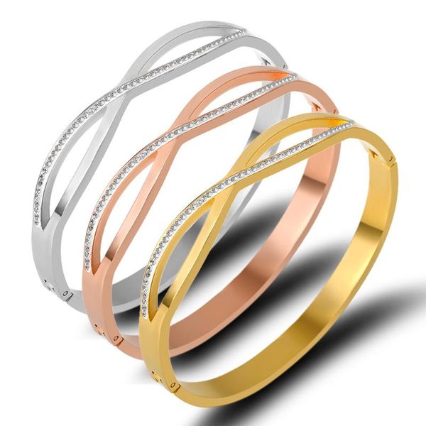 bangle 2021 summer fashion clay shiny cz crytal infinity bracelet women men lover bangles for wedding party jewelry gift, Black
bangle 2021 summer fashion clay shiny cz crytal infinity bracelet women men lover bangles for wedding party jewelry gift, Black