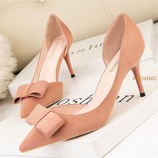 dress shoes 2021 women 7cm thin high heels sweet bow pointed toe solid ladies female office pump plus size, Black
dress shoes 2021 women 7cm thin high heels sweet bow pointed toe solid ladies female office pump plus size, Black